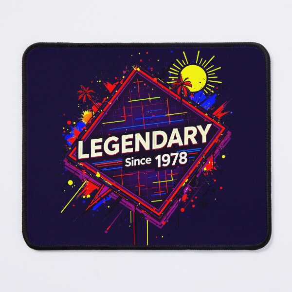 Item preview, Legendary Since 1978 Cool Birthday Quote designed and sold by TheArtOfPat.