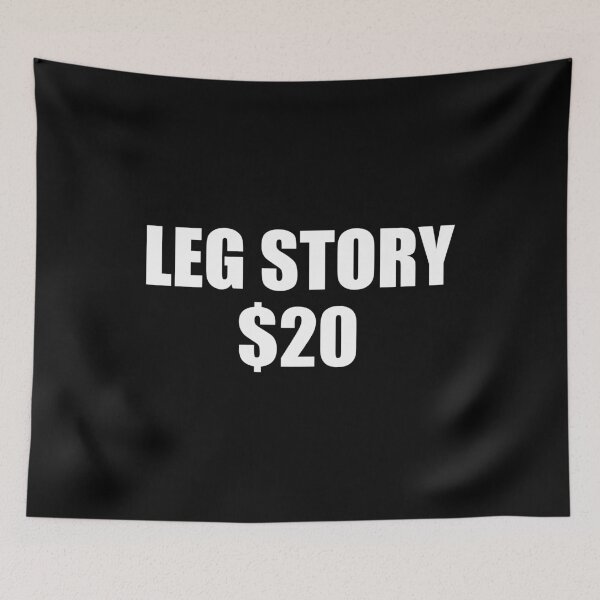 Item preview, Amputee Leg Story Humor Funny Quote - Leg Story 20$ designed and sold by mhernaevily.