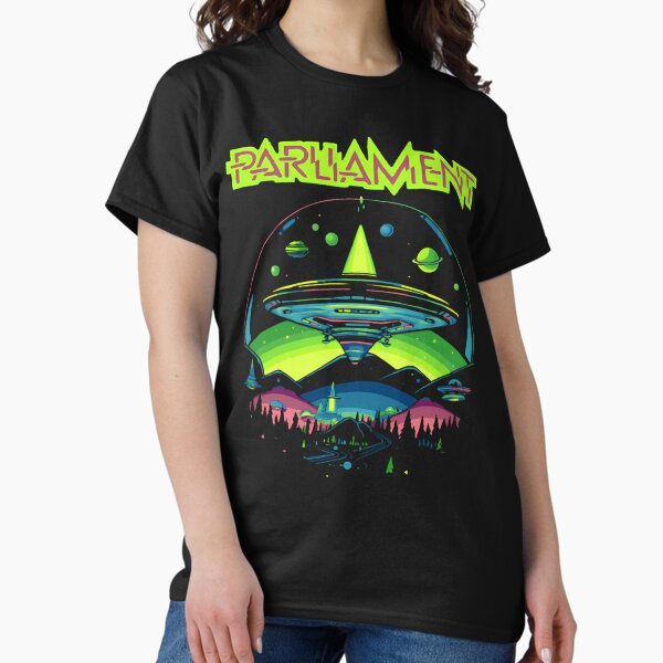 Artikel-Vorschau von Parliament Funkadelics Retro Mutterschiff U.F.O Rock Funk Throwback, designt und verkauft von AbbelSwords.