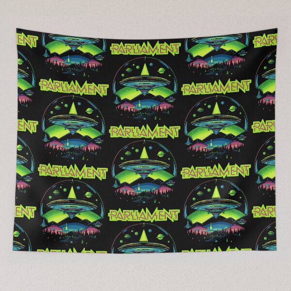 Item preview, Parliament Funkadelics Retro Mothership U.F.O Rock Funk Throwback designed and sold by AbbelSwords.