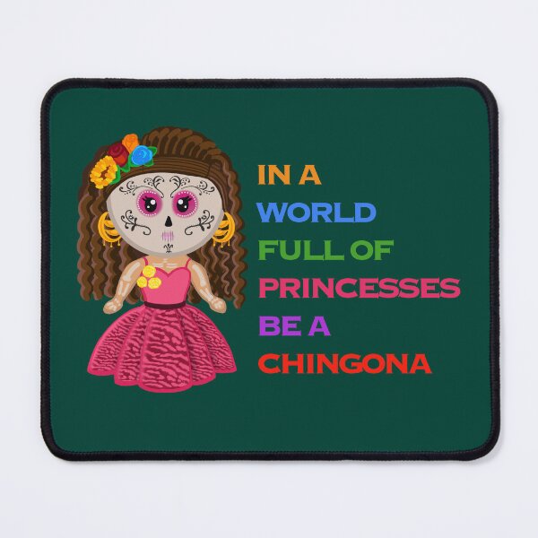Item preview, La Catrina Chingona in a world full of princesses Sugar Skulls designed and sold by Ruby Vazquez.