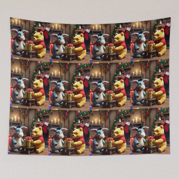Item preview, Pooh and Eeyore at Christmas 2 designed and sold by Heartbreaker Creative.