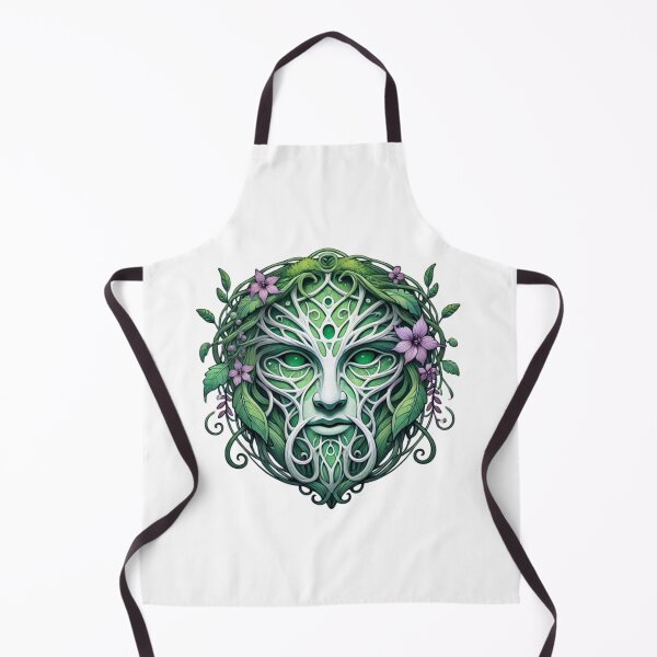 Item preview, Art Nouveau Greenman Print designed and sold by PinUpPizzazz.