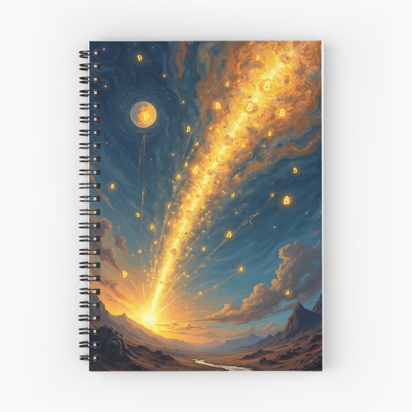 Item preview, Bitcoin Panorama The Future in Focus designed and sold by RadDeck.