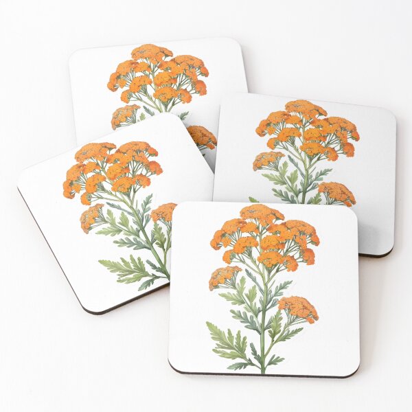 Item preview, Orange Yarrow designed and sold by HOMETOWN86.