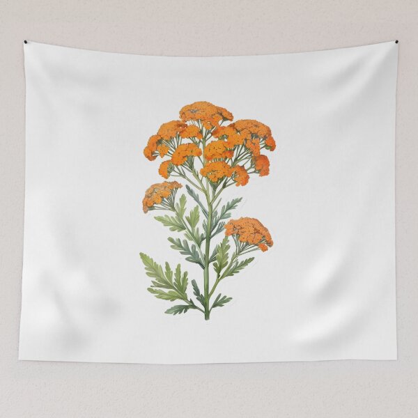 Item preview, Orange Yarrow designed and sold by HOMETOWN86.