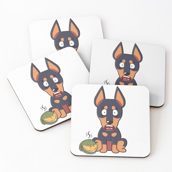 Item preview, Funny guard dog smells a durian designed and sold by Pet Station.