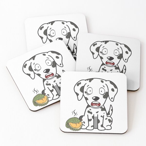 Item preview, Funny Dalmatian smells a durian designed and sold by Pet Station.