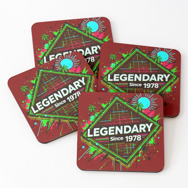 Item preview, Legendary Since 1978 Cool Birthday Quote designed and sold by TheArtOfPat.