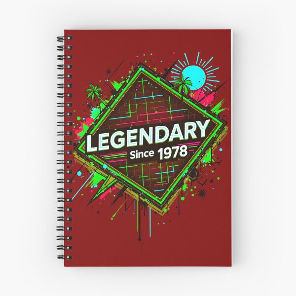 Item preview, Legendary Since 1978 Cool Birthday Quote designed and sold by TheArtOfPat.