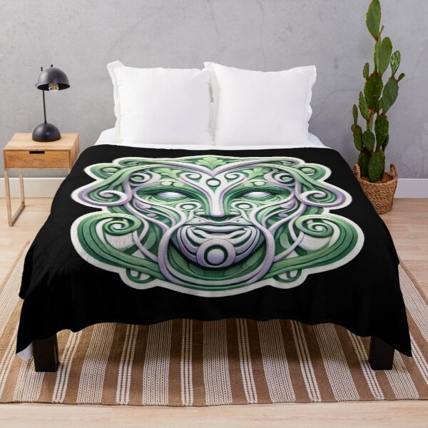 Item preview, Art Nouveau Greenman Print designed and sold by PinUpPizzazz.