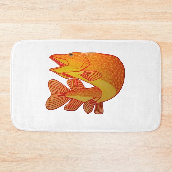 Item preview, The Fire Pike - Oil Painting (Fantasy) designed and sold by TheNatureNerd.