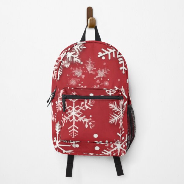 Item preview, Holiday season patterns, red designs, color red, festivities with a red snowflake design, red and white theme, snowflakes winter wonderland designed and sold by Artheaven77.