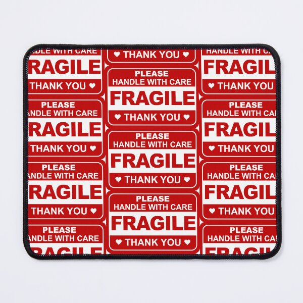 Item preview, Fragile Human Sticker designed and sold by Khaos Kreative.