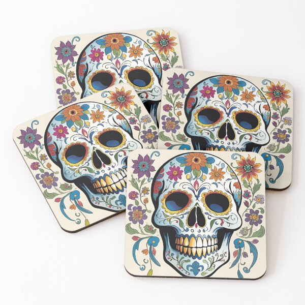 Item preview, Floral Skull designed and sold by HouseOfCatrina.