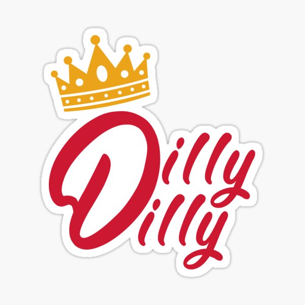 DILLY PHILLY Sticker for Sale by MrKayDeeBee