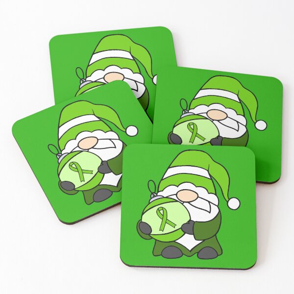 Item preview, Awareness Ribbon Gnome (Green) designed and sold by CaitlynConnor.