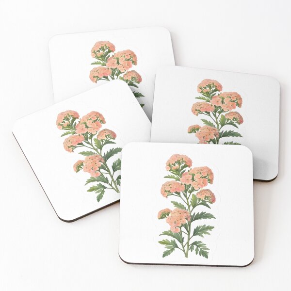 Item preview, Peach Yarrow designed and sold by HOMETOWN86.