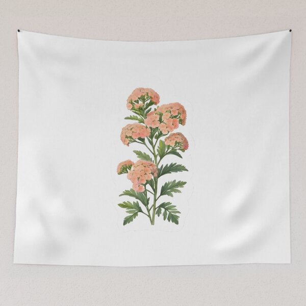 Item preview, Peach Yarrow designed and sold by HOMETOWN86.