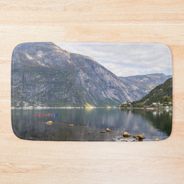 Item preview, Kayaking across Eidfjord in Western Norway designed and sold by Martin Berry Photography.