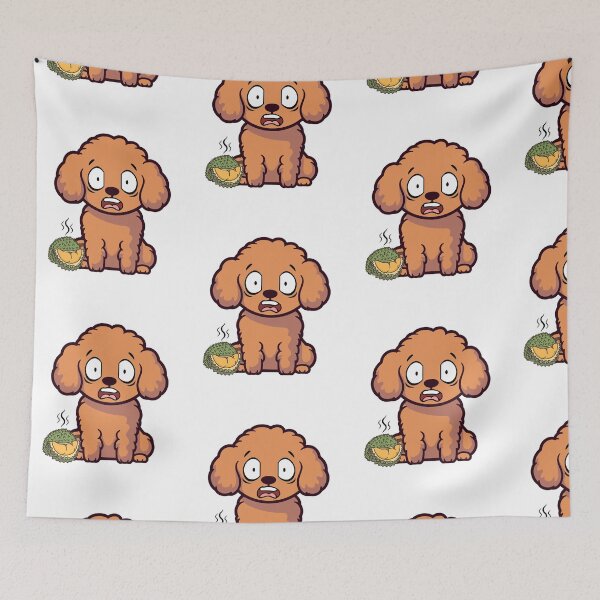 Item preview, Funny maltipoo smells a durian designed and sold by Pet Station.