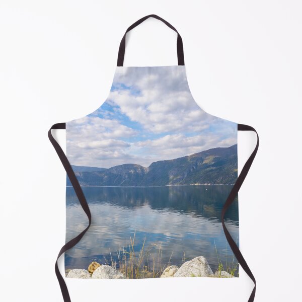 Item preview, Landscape of Eidfjord in Norway with Hardangervidda mountain range designed and sold by Martin Berry Photography.