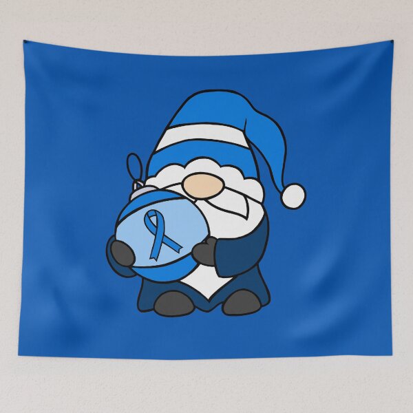 Item preview, Awareness Ribbon Gnome (Blue) designed and sold by Chronic Illness Awareness Shop.