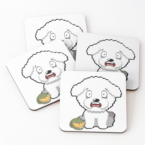 Item preview, Divertido perro peludo huele un durian designed and sold by Pet Station.