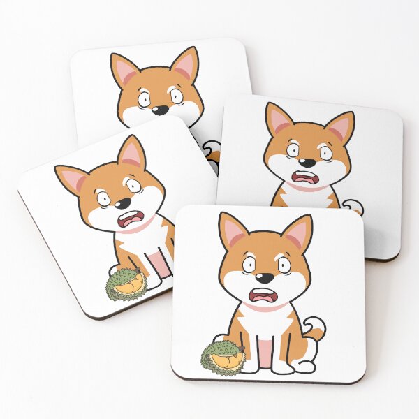 Item preview, Funny orange dog smells a durian designed and sold by Pet Station.