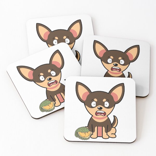 Item preview, Funny small dog smells a durian designed and sold by Pet Station.