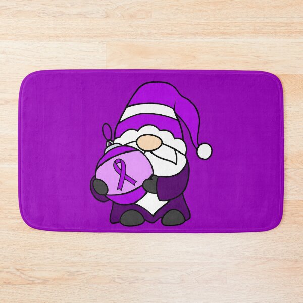 Item preview, Awareness Ribbon Gnome (Purple) designed and sold by Chronic Illness Awareness Shop.