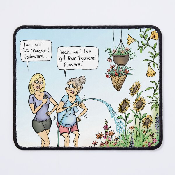 Item preview, Influencer vs Gardener designed and sold by Jed Dunstan.