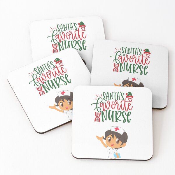 Item preview, Santa's Favorite Nurse designed and sold by yodaddydesigns.