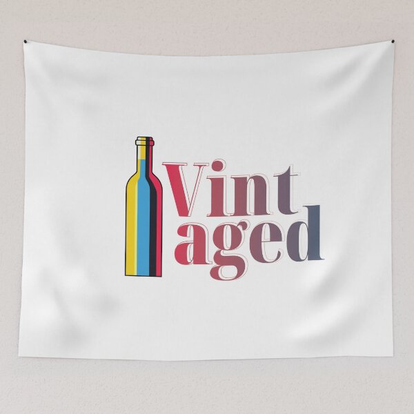 Item preview, Vintaged – Abstract Wine Bottle Design designed and sold by saan-creatives.