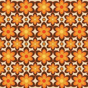 Artwork thumbnail, Retro pattern by 171factory