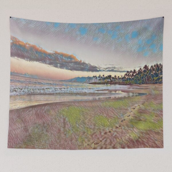 Item preview, Maui Changs Beach Morning designed and sold by Scurvy Dawg Design.