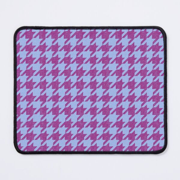 Item preview, Peppy Periwinkle houndstooth plaid designed and sold by TinkyInkyFinky.