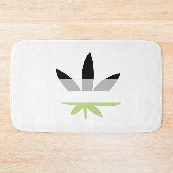 Item preview, Aromantic Pride weed Leaf – LGBTQ+ Weed Design designed and sold by Cannaxes Studio.