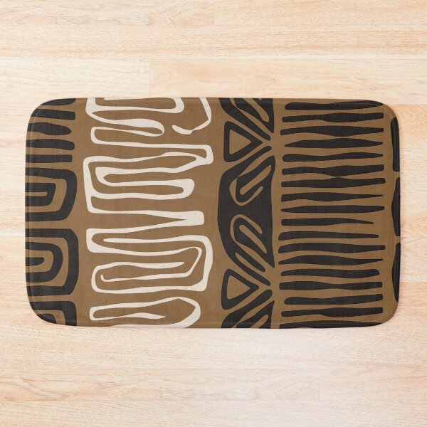 Item preview,  Brown And Black African Mud Cloth pattern designed and sold by Tamas Das.