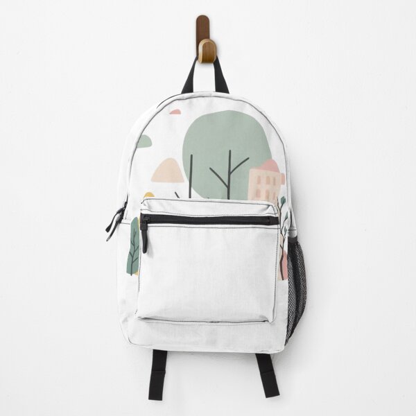 Item preview, Minimalist Urban Landscape with Nature designed and sold by SkyR1v3r.