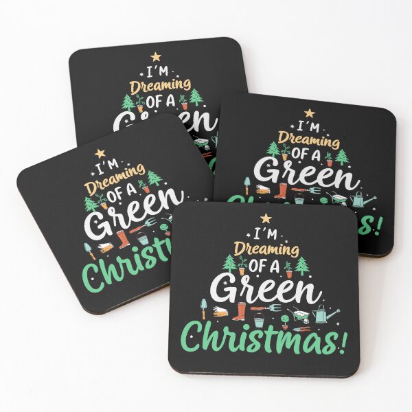 Item preview, Dreaming Green Christmas Gardening  designed and sold by tmerchtrends.