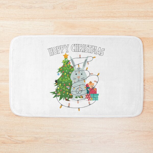 Item preview, Hoppy Christmas Funny Christmas Bunny  designed and sold by thebest-2studio.
