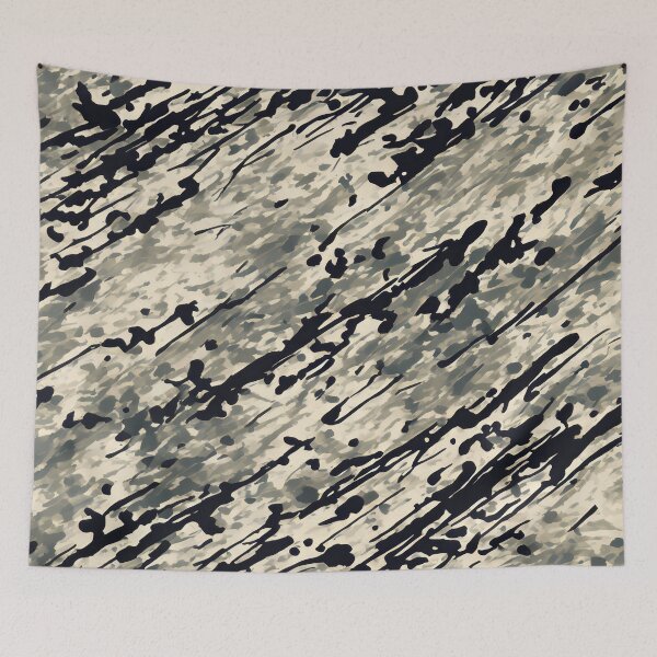 Item preview, #C571: Black on Tan and Gray rock, Camouflage Pattern designed and sold by FarStarL33.