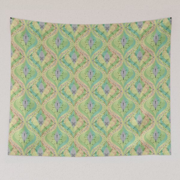 Item preview, Retro Swirl Mirage - Tropical designed and sold by Carina Parry Studios.