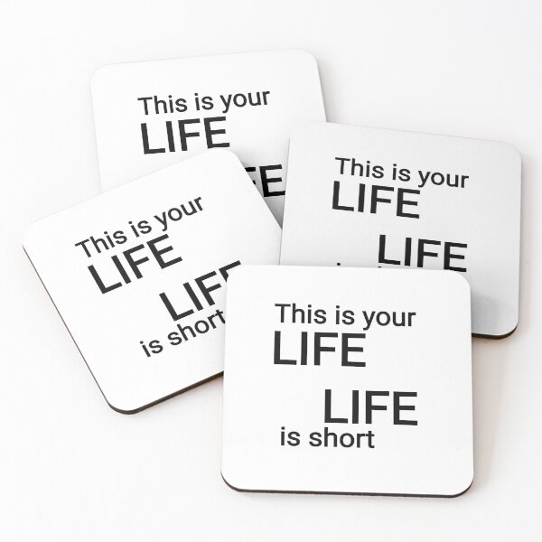 Item preview, Positive Life Quote designed and sold by vibeno1.