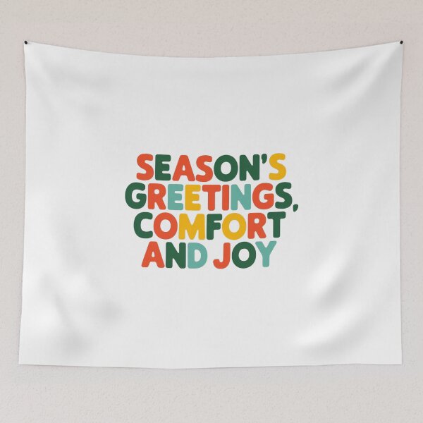Item preview, Season's Greetings, Comfort and Joy designed and sold by nimmitrends.