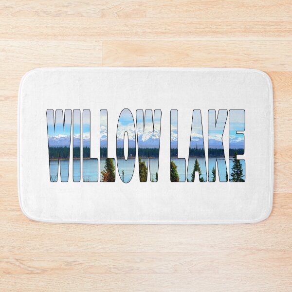 Item preview, WILLOW LAKE - Alaska USA Beautiful Day at Mt Zanetti designed and sold by Adam Gormley.