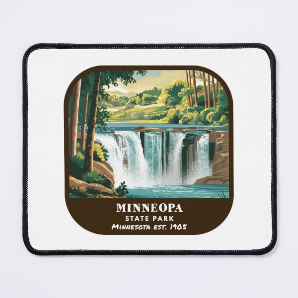 Item preview, Vintage Minneopa State Park (Minnesota State Park) designed and sold by RabbitK.