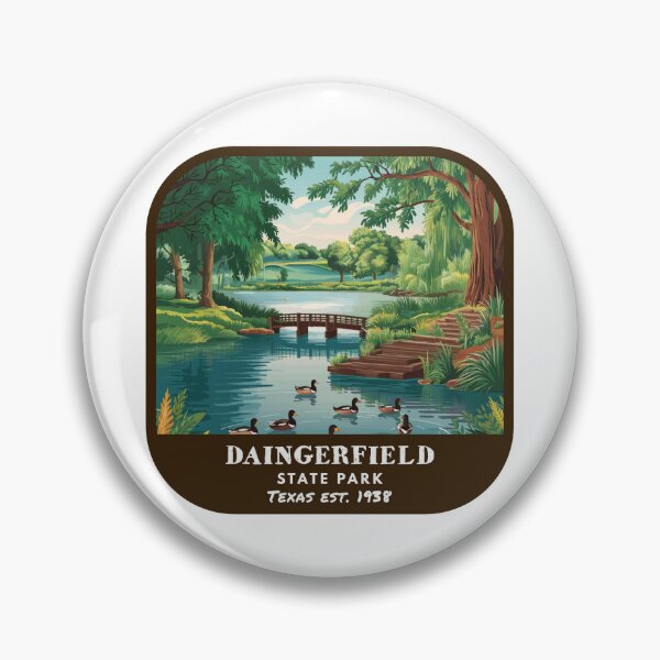 Artikelvorschau, Vintage-Daingerfield-State-Park (Texas-State-Park) entworfen und verkauft von RabbitK.