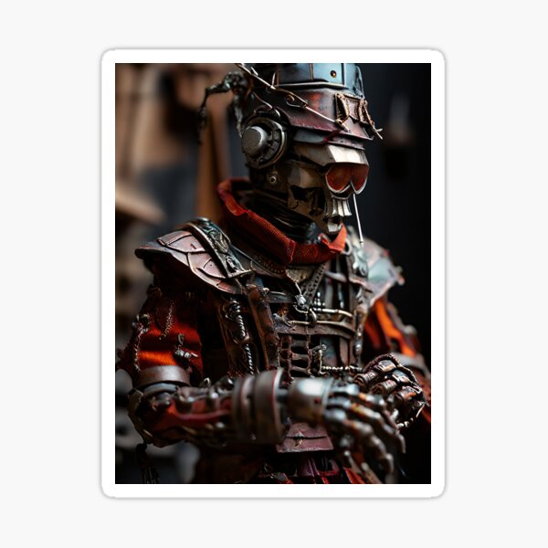 Item preview, metal doll with helmet designed and sold by Mianku.